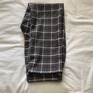 Plaid pants